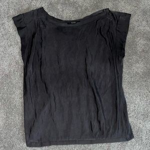 Super soft polyester cute grey tee